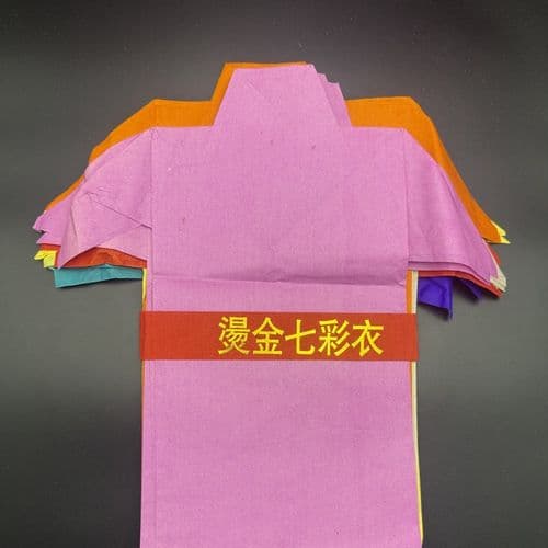 烫金七彩衣 细节图 1